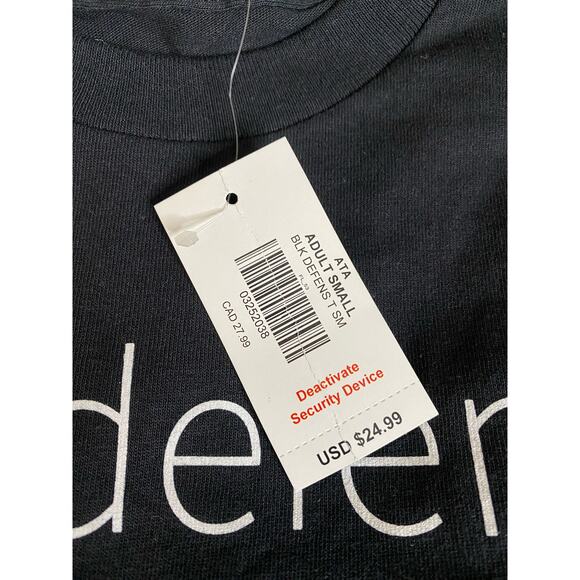 Spencer’s Black Graphic T-shirt Sz S - Picture 2 of 6